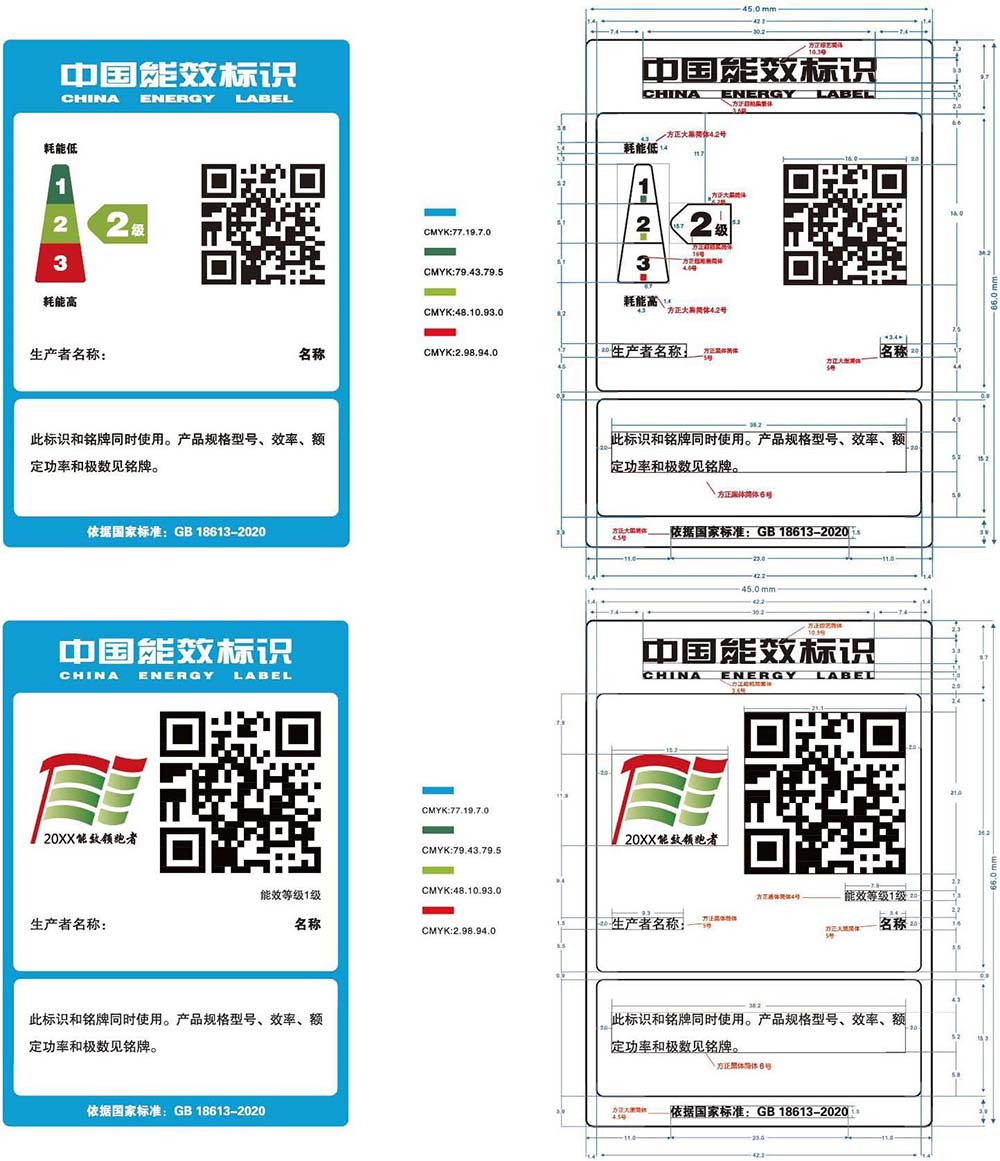 《中小型三相异步电动机能源效率标识实施规则（CEL 007-2021）》2021年修订版