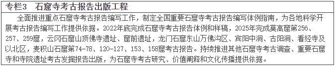 《“十四五”石窟寺保护利用专项规划》文物保发〔2021〕34号