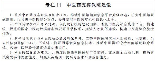 《“十四五”中医药发展规划》国办发〔2022〕5号