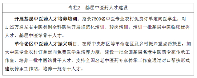 基层中医药服务能力提升工程“十四五”行动计划（国中医药医政发〔2022〕3号）