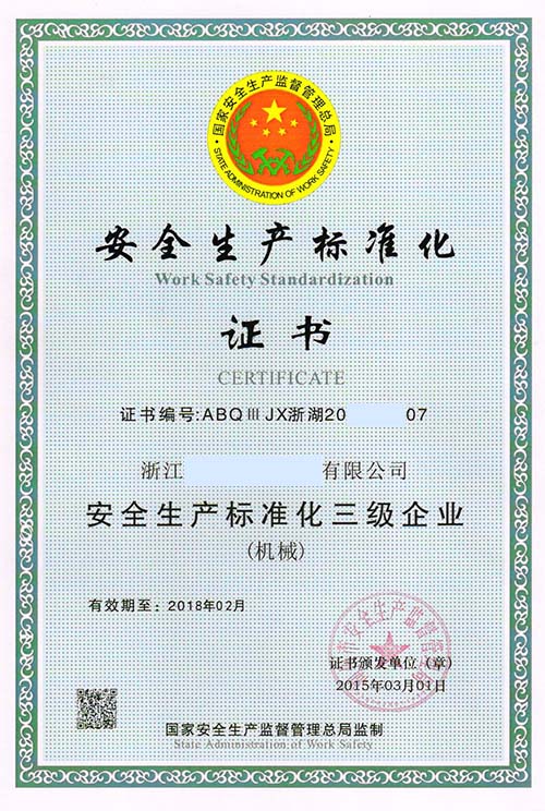 企业安全生产标准化体系评价基础知识介绍