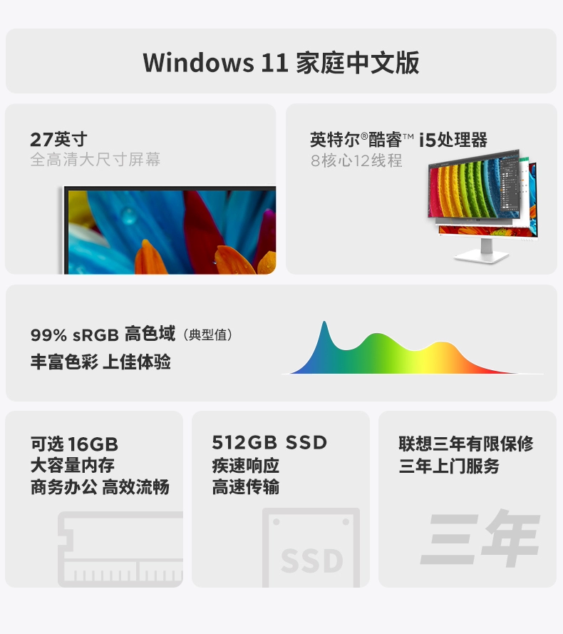 【需求测试】家用办公学习电脑台式机