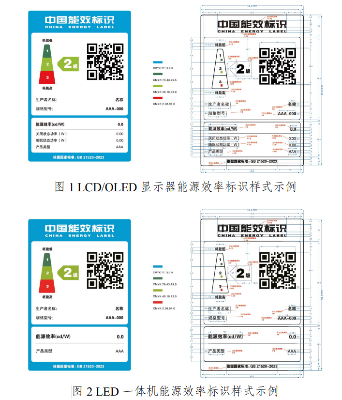 显示器能源效率标识实施规则（CEL 014—2023代替 CEL 014—201）