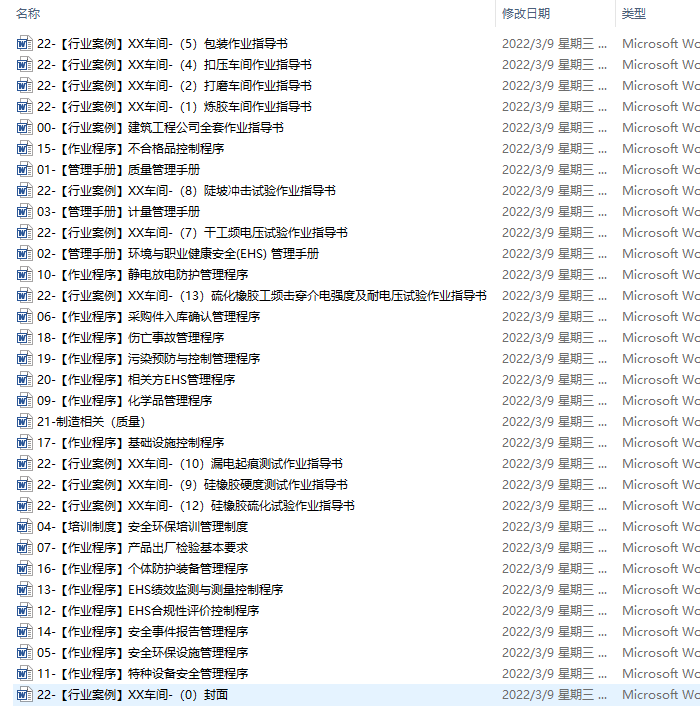 企业生产管理制度文案（汇总）