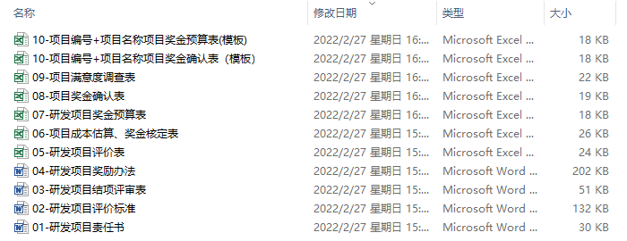 企业研发管理制度文案（汇总）