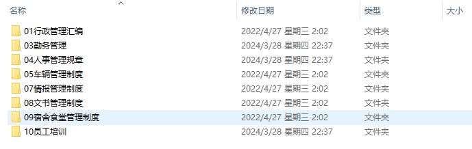 企业行政管理制度文案（汇总）