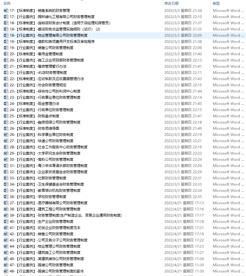 企业财务管理制度文案（汇总）