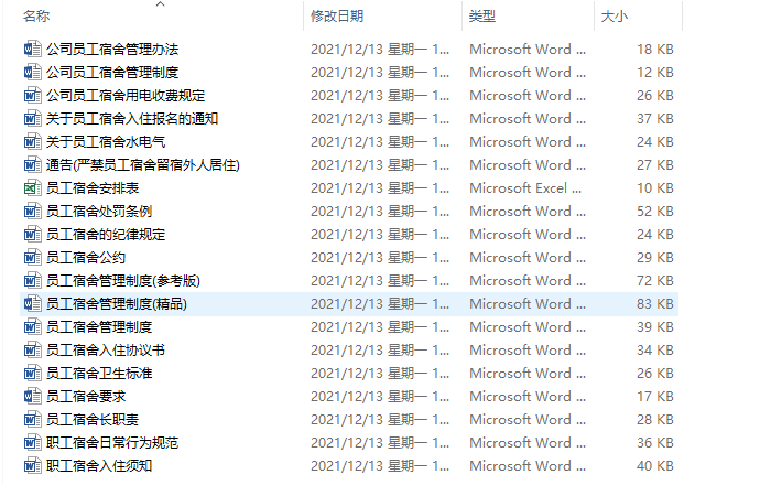企业职工福利、股权激励管理制度及实施案例资料汇总