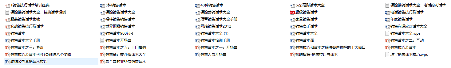 销售培训资料汇总（包含商务谈判、销售标准话术及销售技巧提升）